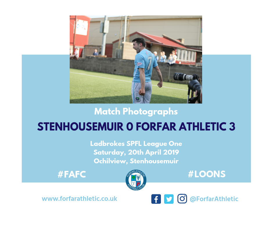 2019 04 20 Stenhousemuir 0 Forfar Athletic 3