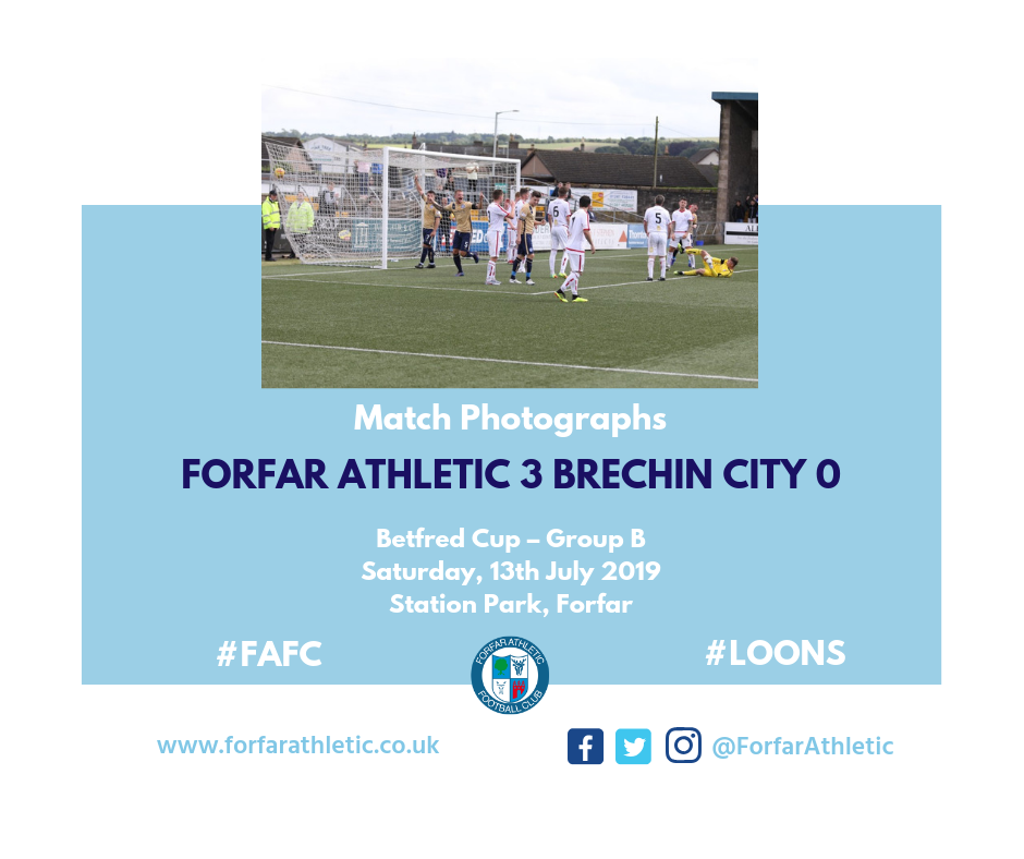 2019 07 13 Forfar Athletic 3 Brechin City 0
